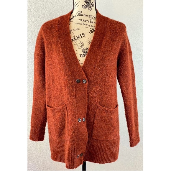 Madewell Allston Double-Button Cardigan Sweater, XS - Picture 2 of 13